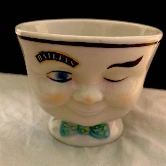 Baileys Other - Vintage 1996 Limited Edition Baileys YUM WINKING FACE Cup Mug 6 oz Euc Blue eye